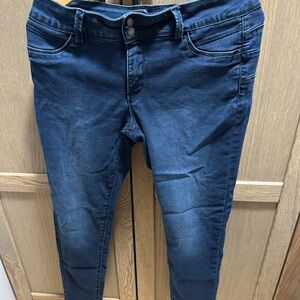 Dark Blue Skinny Jeans for Women